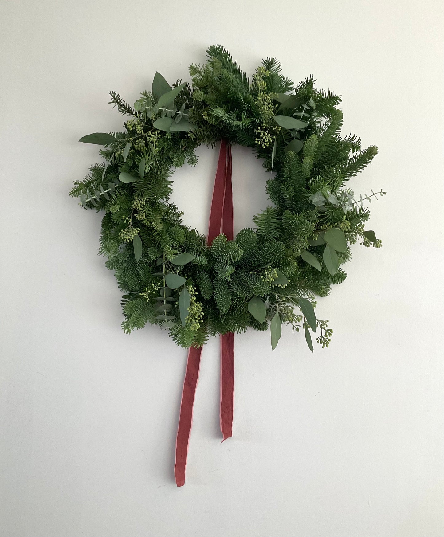 Fresh Eucalyptus & Noble Fir Wreath