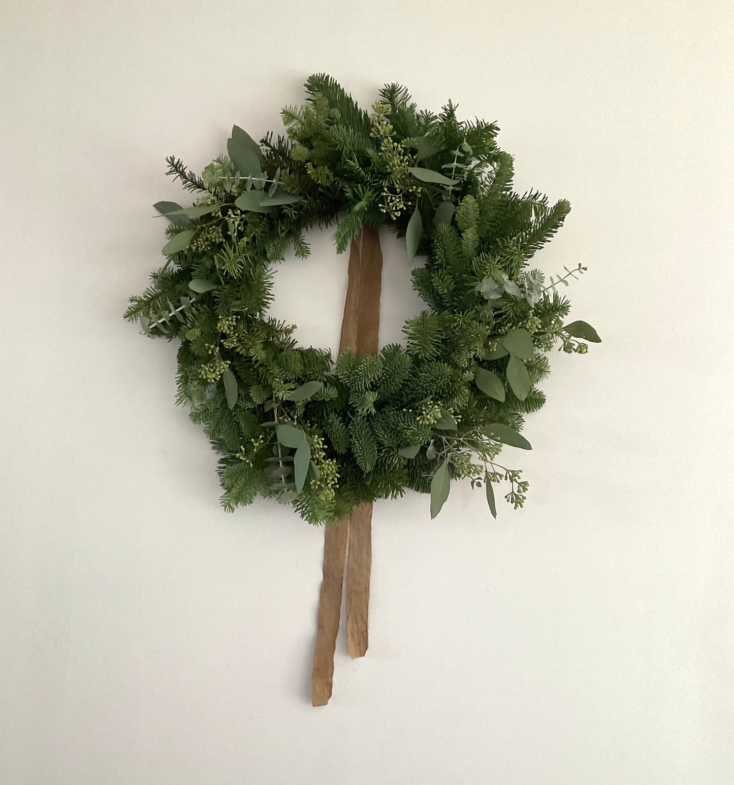 Fresh Eucalyptus & Noble Fir Wreath