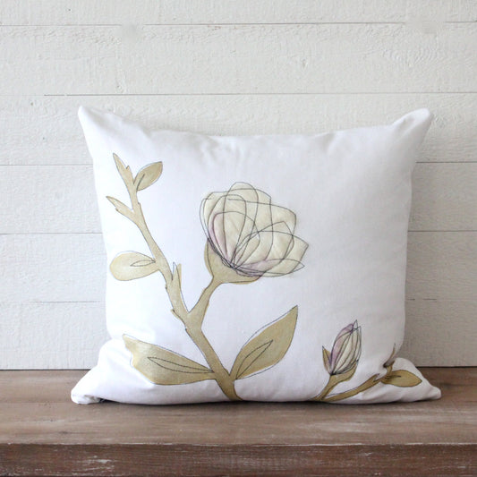 Cream & Gold Pillow