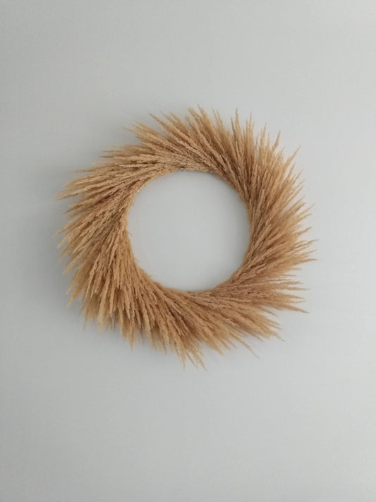 Fall Wheat Style Wreath
